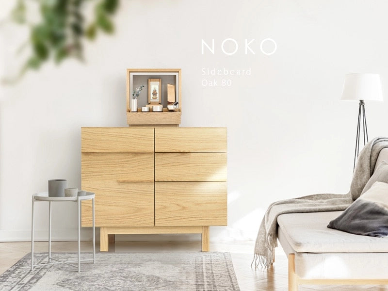 NOKO サイドボード オーク 80の設置イメージ