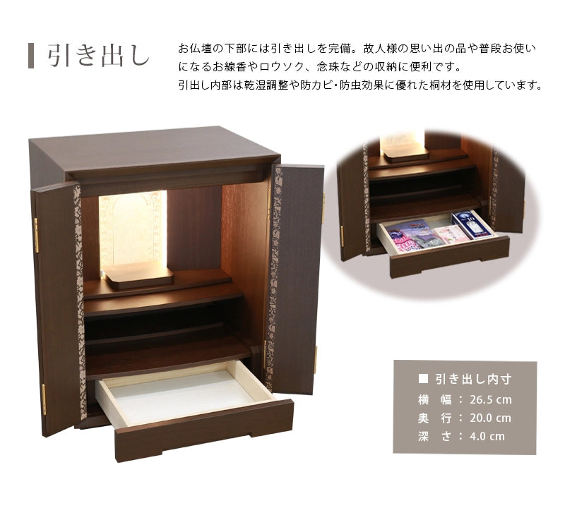 引き出しについて