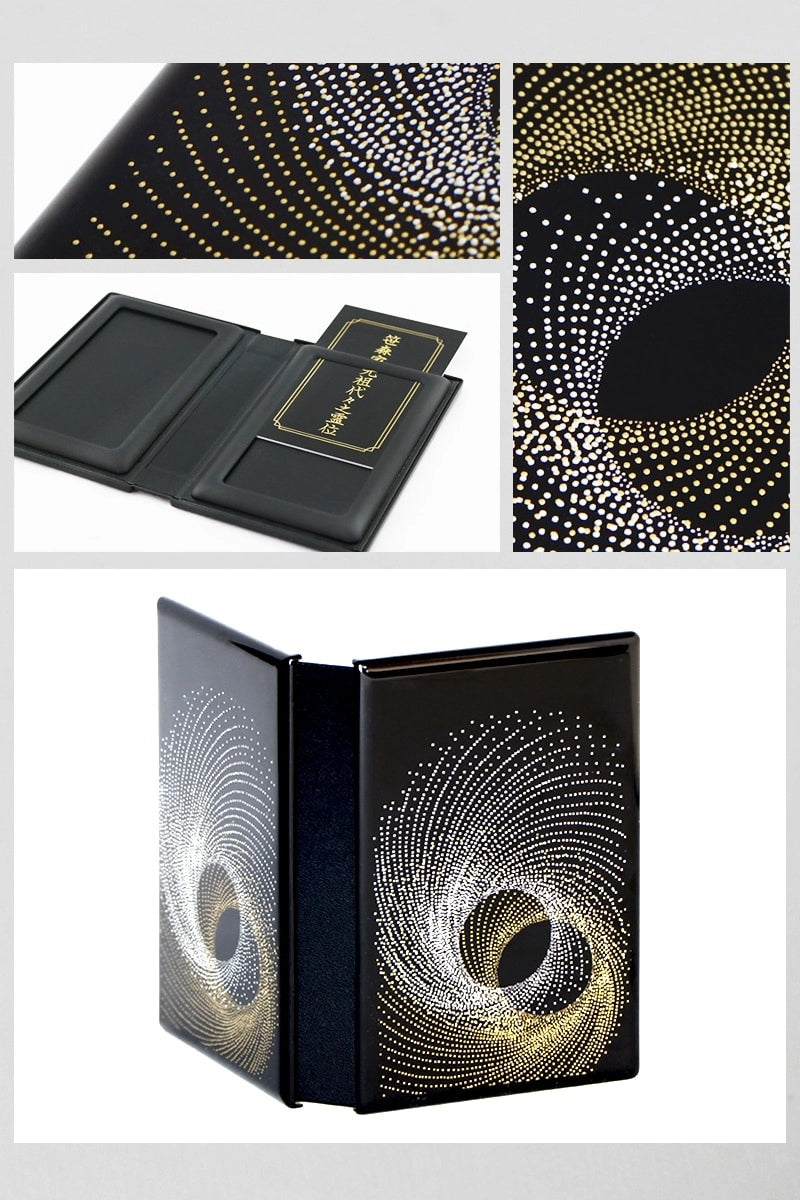 携帯位牌 マインドアルテ 「光飛　黒」の詳細画像です。