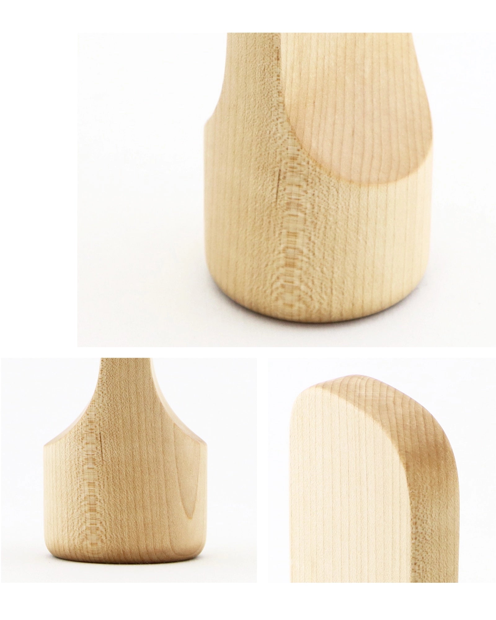 無垢の位牌「SUQQUE」メープルの詳細アップ画像