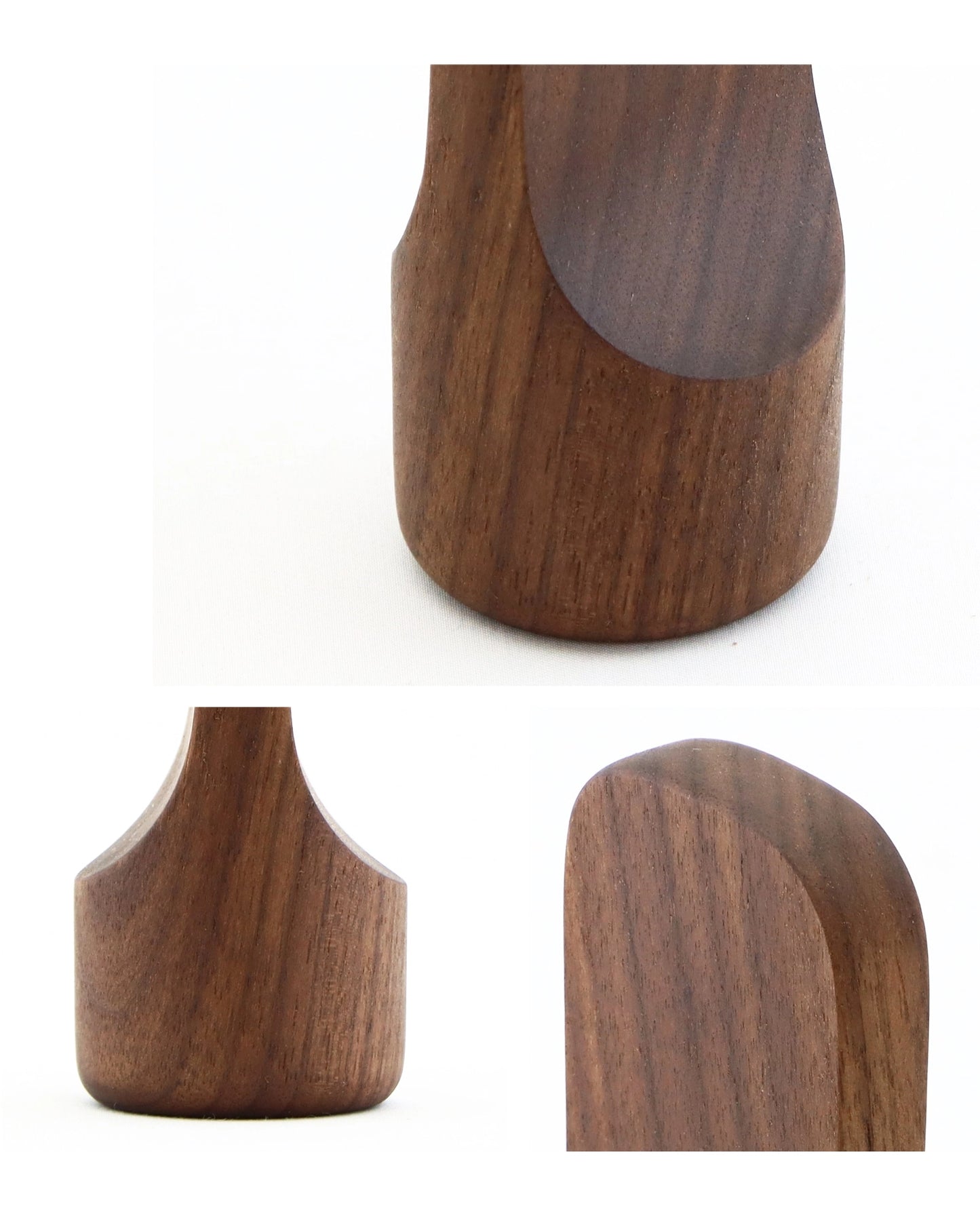 無垢の位牌「SUQQUE」ウォールナットの詳細アップ画像