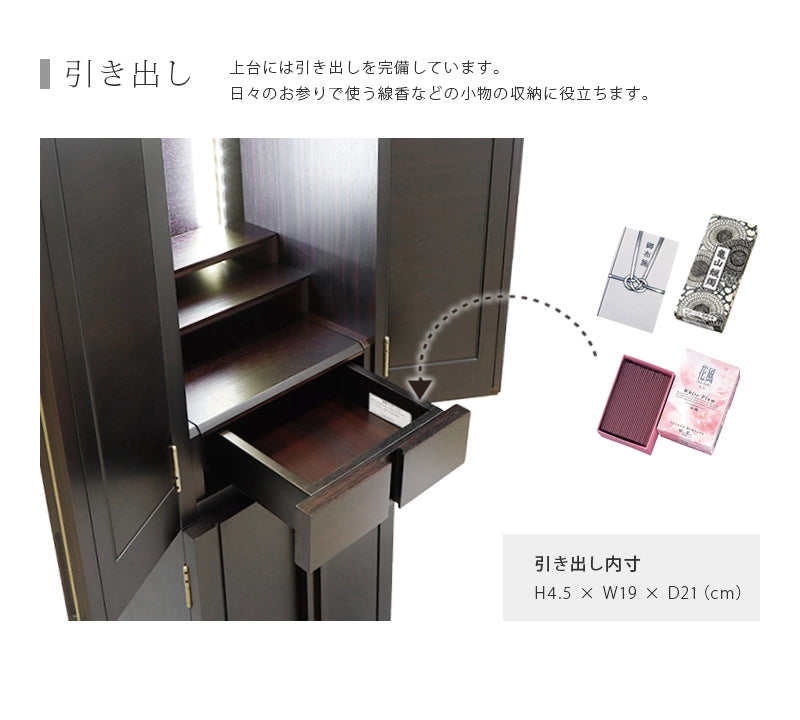 引き出しについて