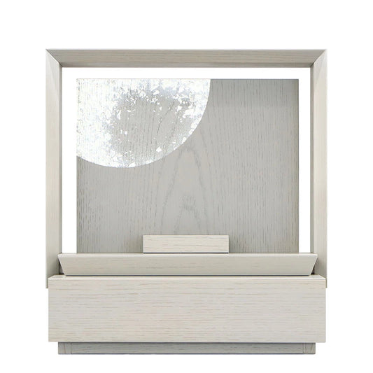 ミニ仏壇 KAKOI おぼろ月 錫箔仕上げメイン画像01