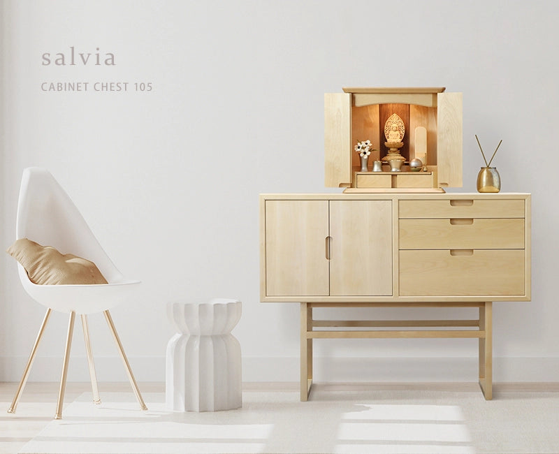 SELVA セルバ　イタリア　キャビネット　サイドボード　バーチ材 salvia キャビネットチェスト バーチ 105 | 仏壇台・家具の通販