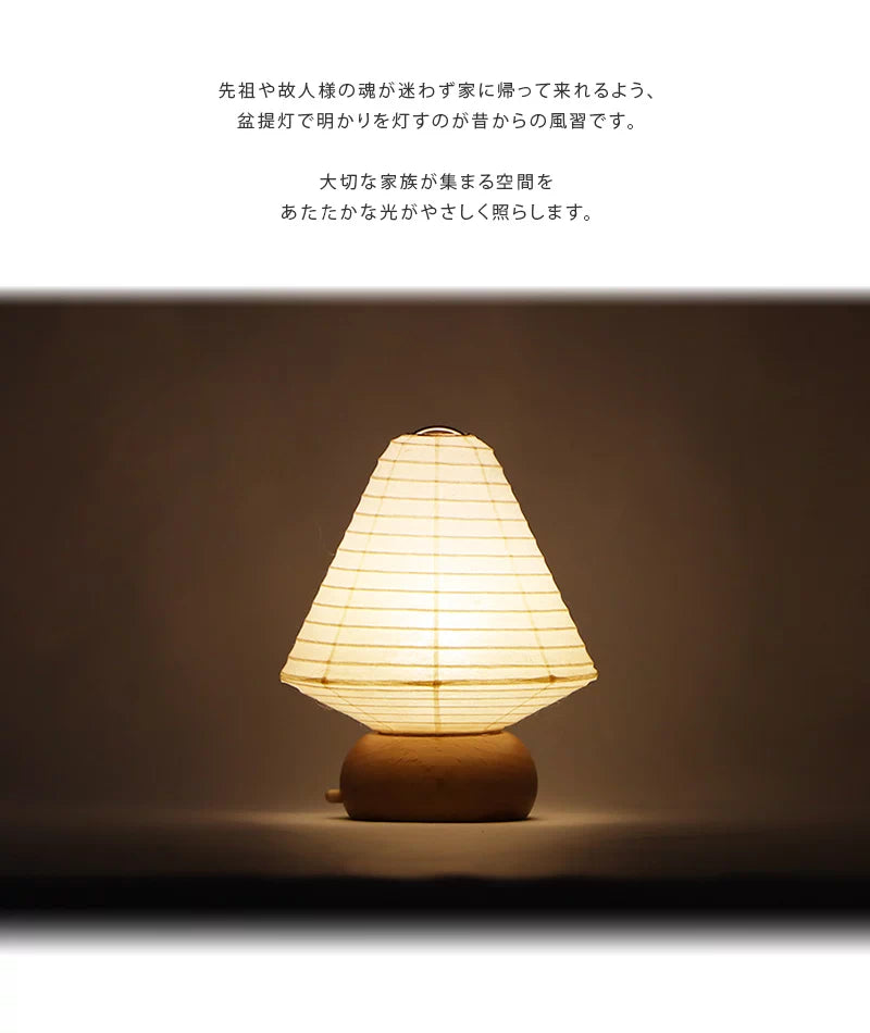 ミニ提灯 ココラン MUJI 豆三角 | 仏具の通販 | インテリア仏壇 ルミエール