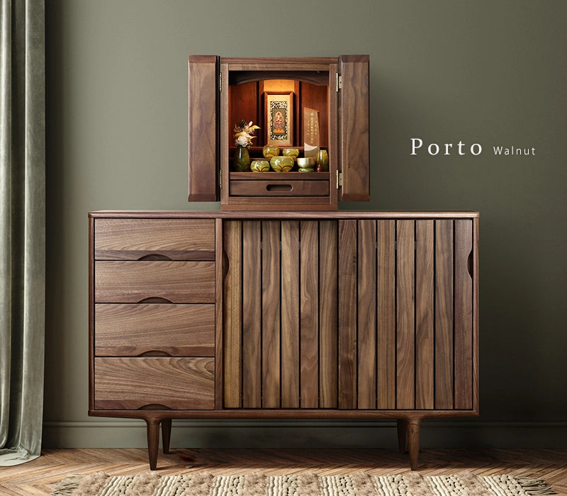 家具調仏壇 ポルト ウォールナット 16号 | お仏壇の通販 | インテリア