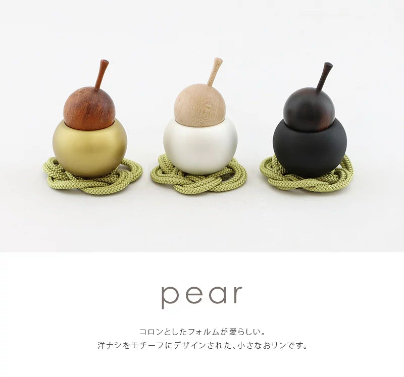 Lynnさま お取り置き おりんセット pear（ペア） | 仏具の通販 | インテリア仏壇 ルミエール