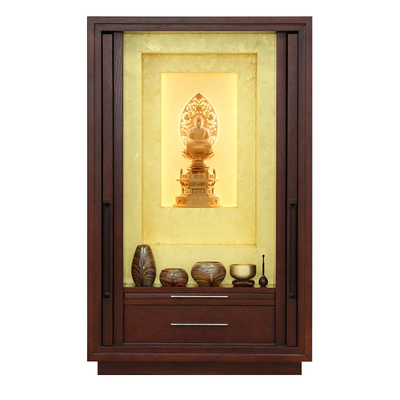 最高級仏壇 白虹A型 紫檀色 25号メイン画像02