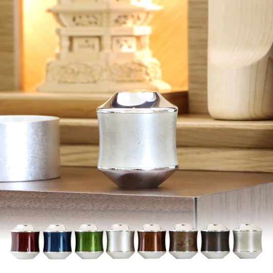 ミニ骨壺 MAYU シルバーメイン画像01