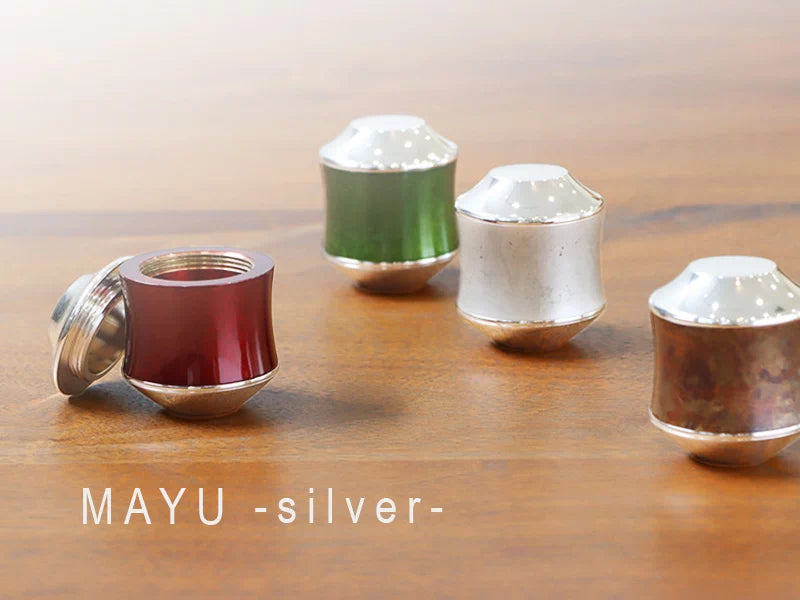 ミニ骨壺 MAYU シルバー | 手元供養の通販 | インテリア仏壇 ルミエール