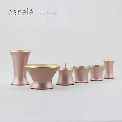 モダン仏具セット カヌレ ピンクメイン画像01