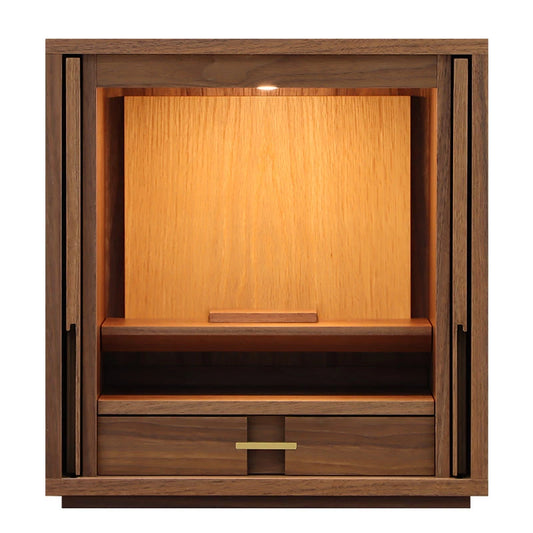 モダン仏壇 TSUDOU ウォールナット×オークのサムネイル画像