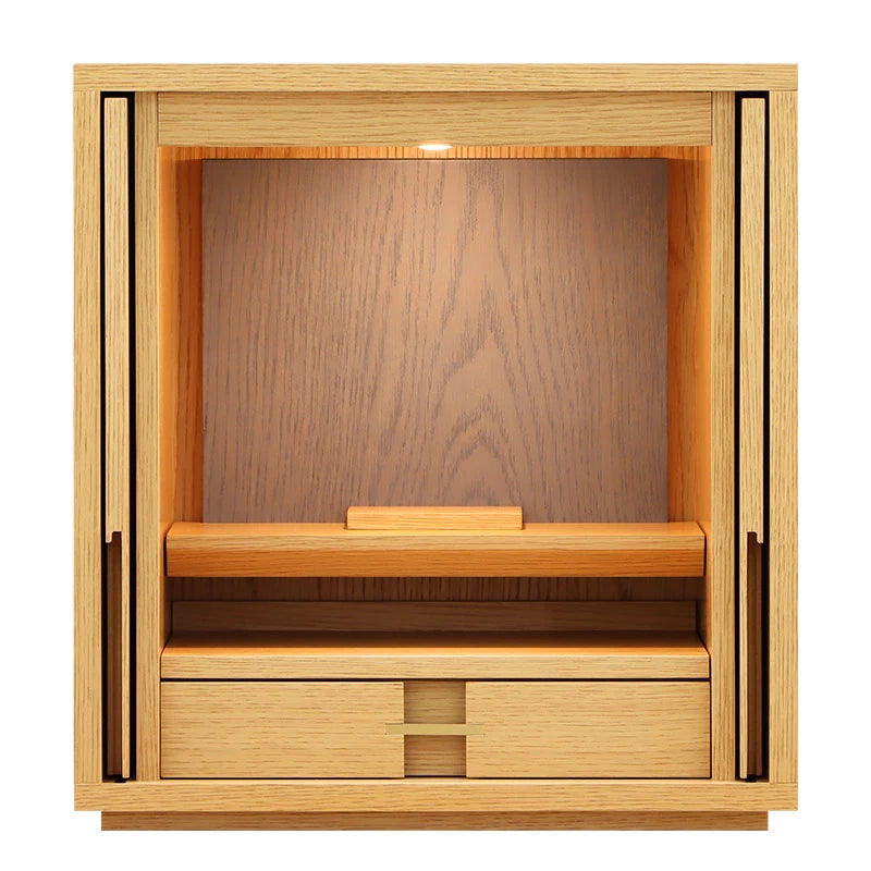 モダン仏壇 TSUDOU オーク×神代色のサムネイル画像