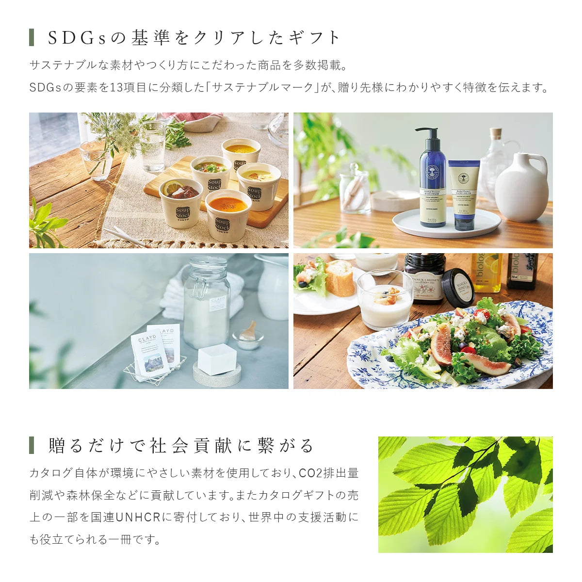 ハーモニック カタログギフト やさしいみらいの特徴紹介