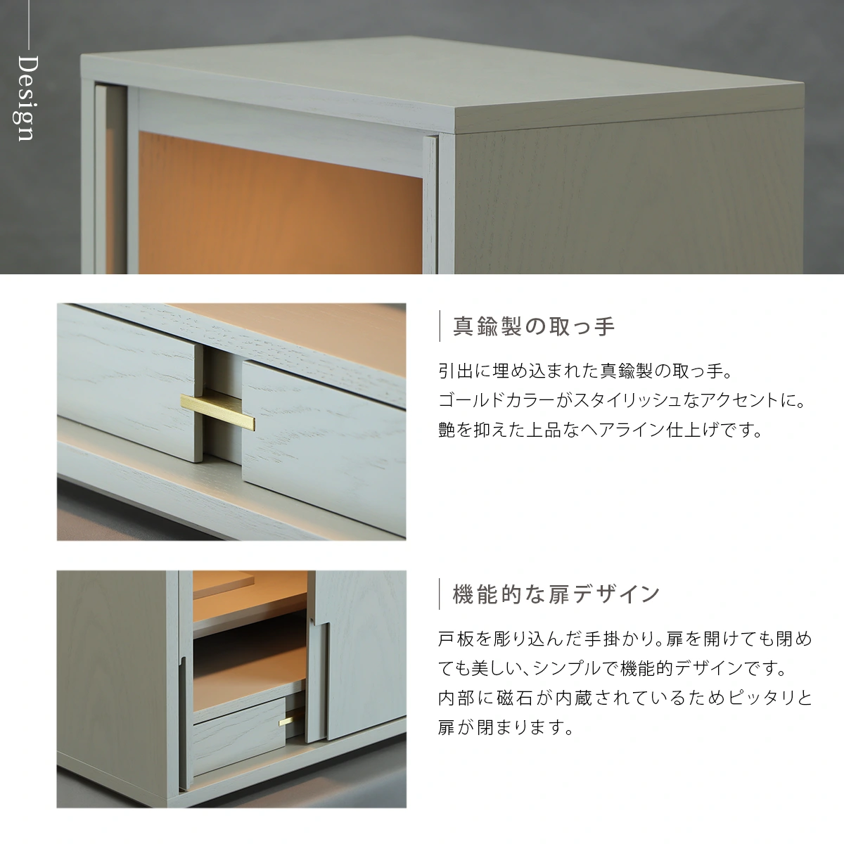 モダン仏壇 TSUDOU 錫色×ウォールナット | お仏壇の通販 | インテリア