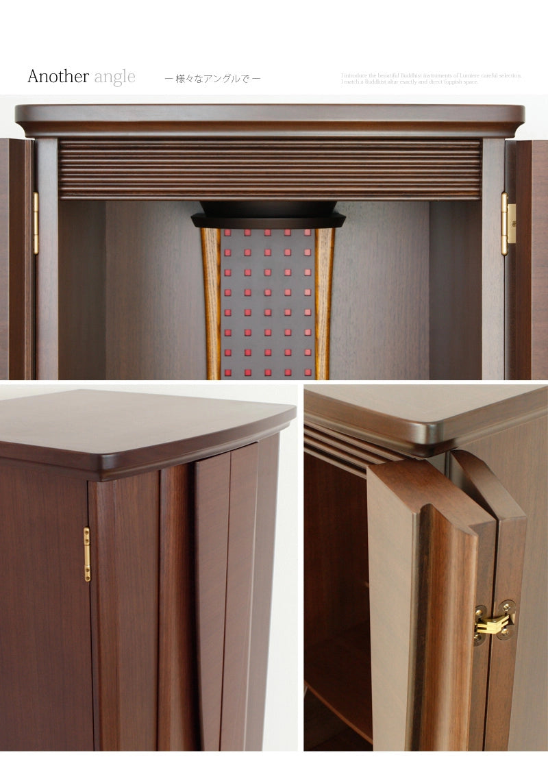 モダン仏壇 「ポーロ」 ウォールナットの商品画像10枚目
