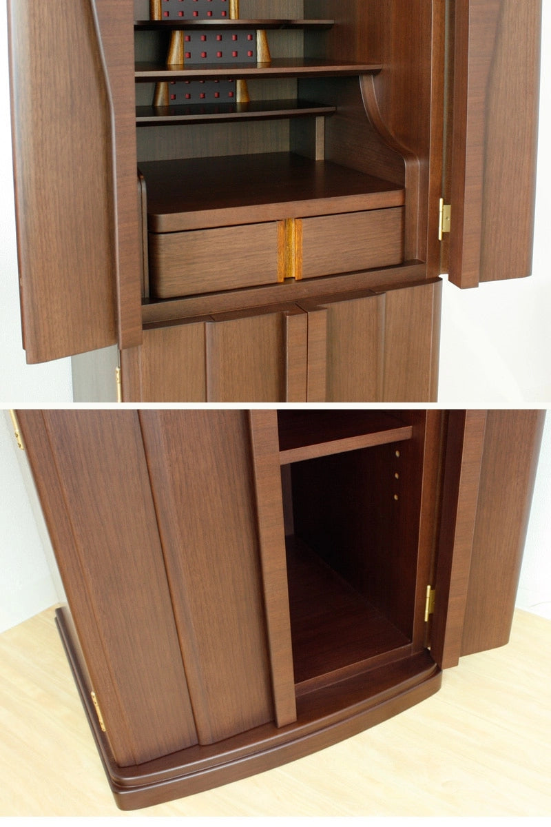 モダン仏壇 「ポーロ」 ウォールナットの商品画像11枚目