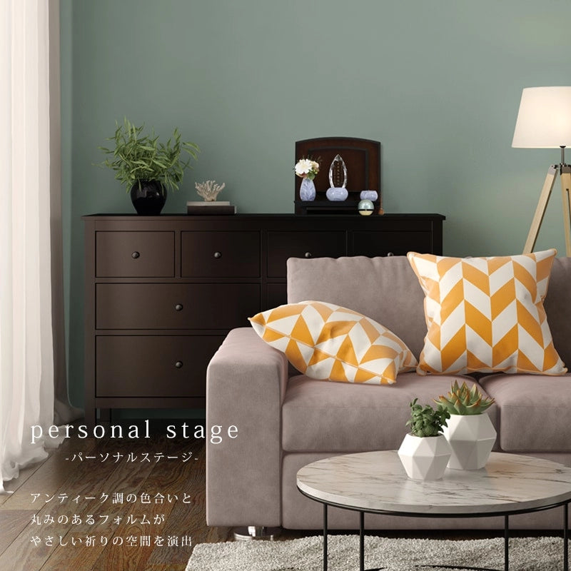 リビングに飾ったミニ仏壇イメージ