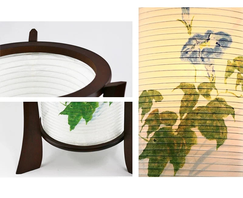 モダン行灯「朝顔」盆提灯の詳細画像です。