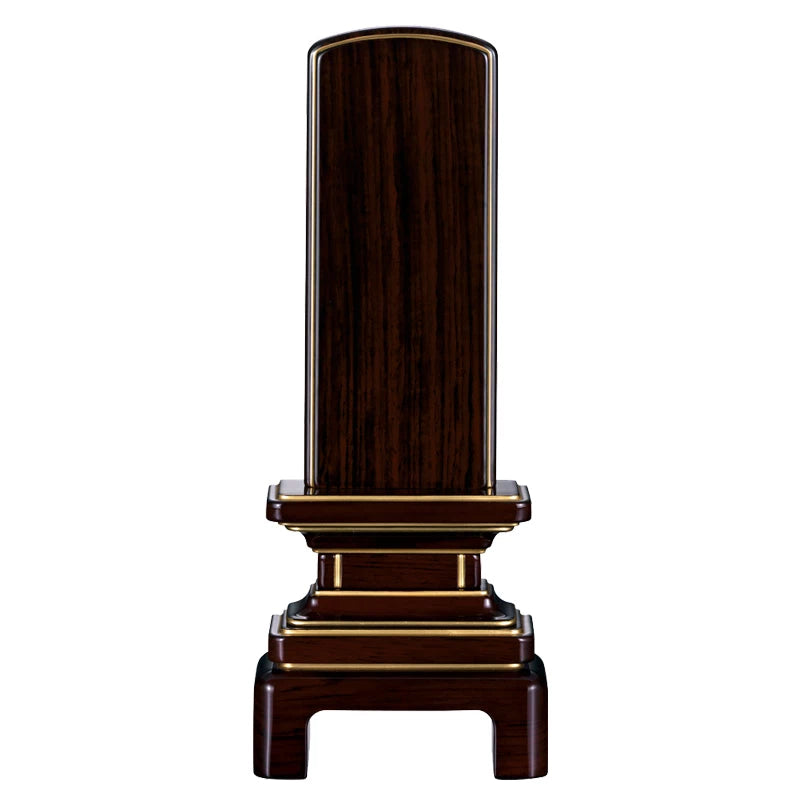 会津唐木漆位牌 京霞 紫檀 メイン画像01