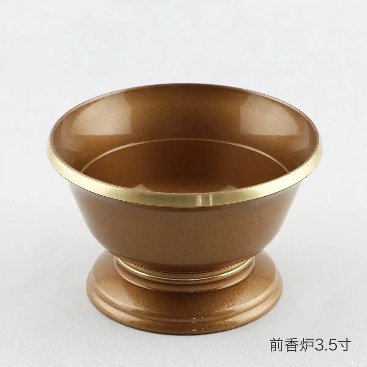 単品仏具　マカロンカフェの前香炉3.5寸
