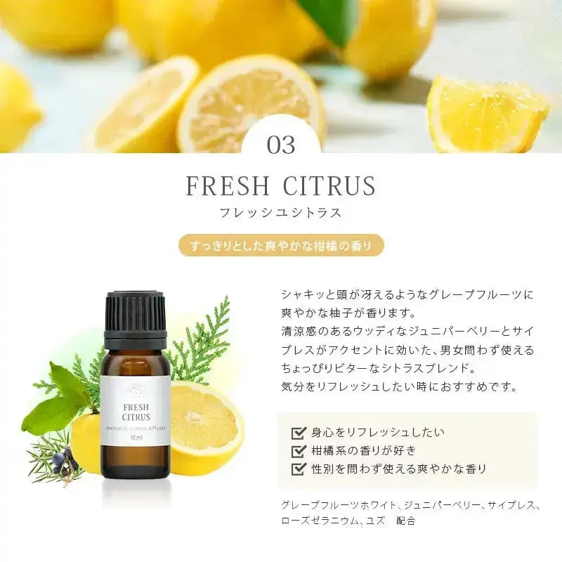 ラインナップ③フレッシュシトラス