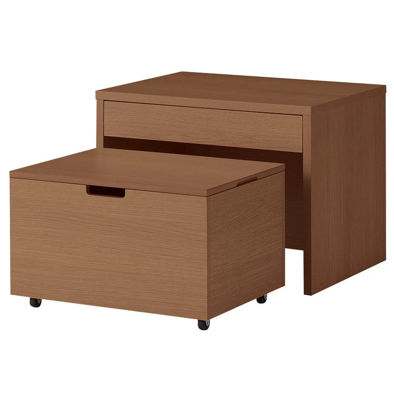 モダン仏壇台 「スポット2」 ブラウン色 ～経机付～メイン画像01