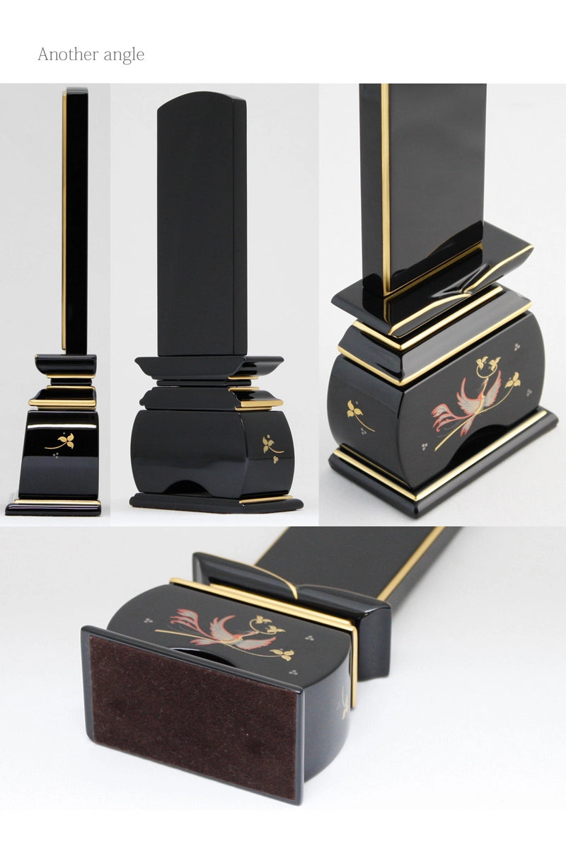 蒔絵位牌 優雅 「鳳凰 なでしこ」の商品画像5枚目