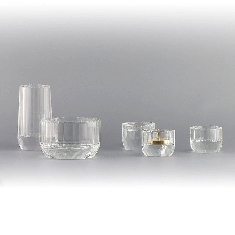 クリスタル仏具セット クリアー 2.5寸 | 仏具の通販 | インテリア仏壇