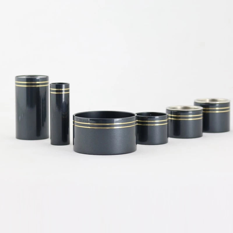 モダンミニ仏具セット 「彩」 藍色メイン画像01