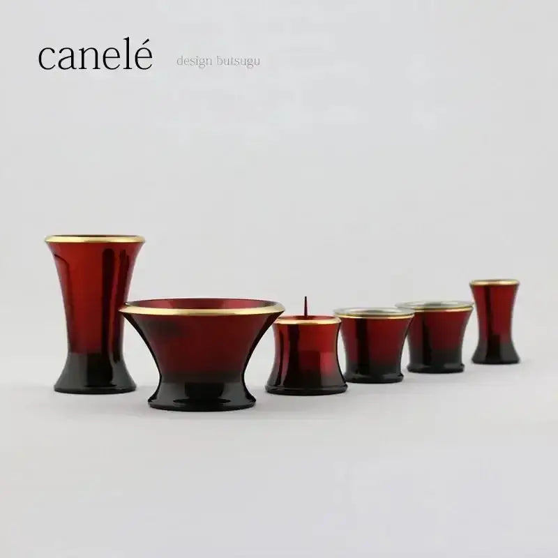 モダン仏具セット カヌレ ワインメイン画像01