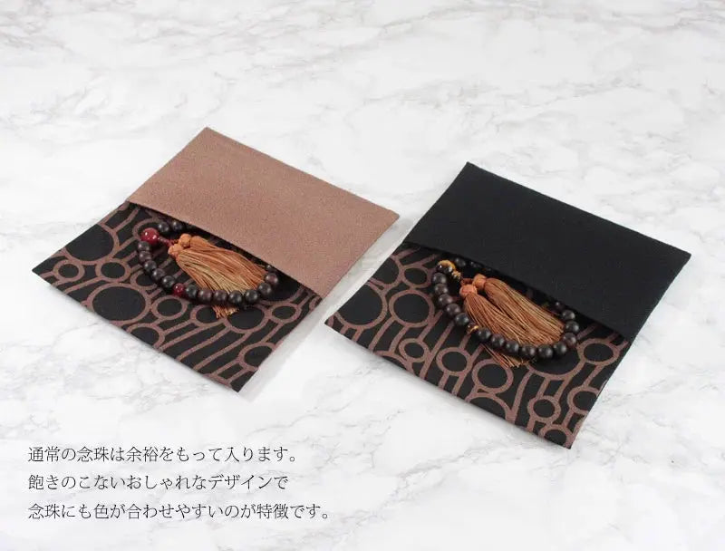 男性用念珠入れ（袱紗） 京都友禅 手作りの商品画像3枚目