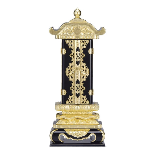 回出位牌 「猫丸型」 会津塗りメイン画像01