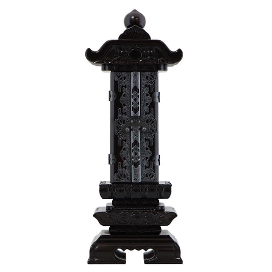 回出位牌 「雲二重回出 １間」 黒檀メイン画像01