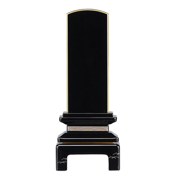 会津蒔絵位牌 京彩 つゆ芝 上塗り仕上げメイン画像01