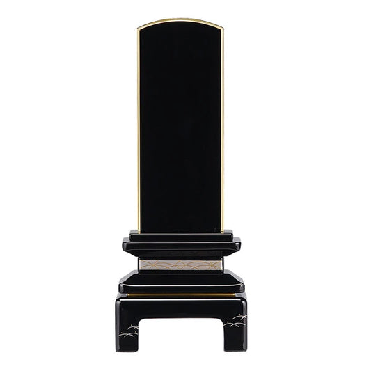 会津蒔絵位牌 京彩 つゆ芝 上塗り仕上げメイン画像01