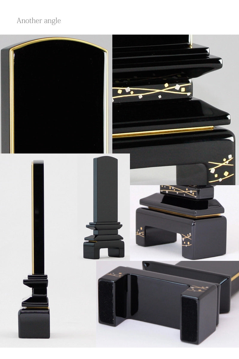 会津蒔絵位牌 京彩 天の川 上塗り仕上げの商品画像5枚目