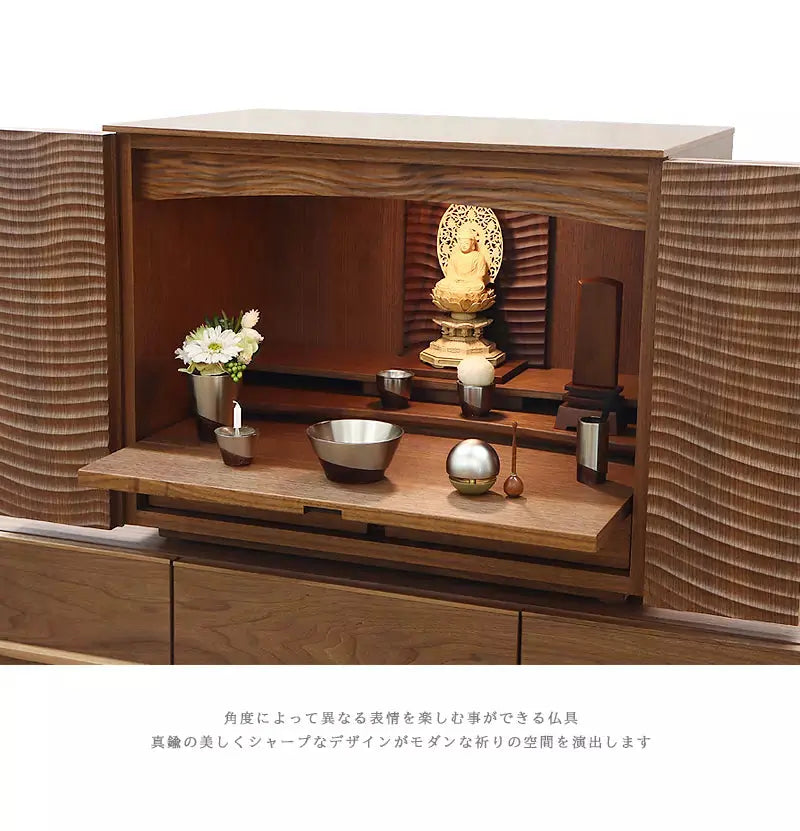 モダン仏具 ひとえ シャンパンの使用イメージ画像