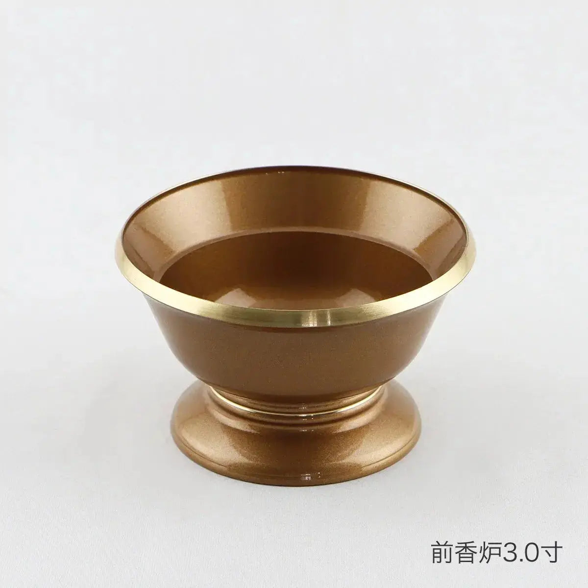単品仏具　マカロンカフェの前香炉3.0寸