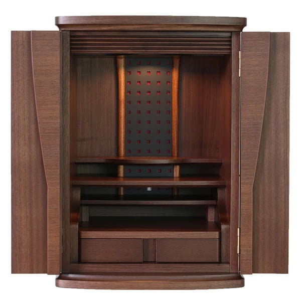 モダン仏壇 ポーロ ウォールナット 20号メイン画像01