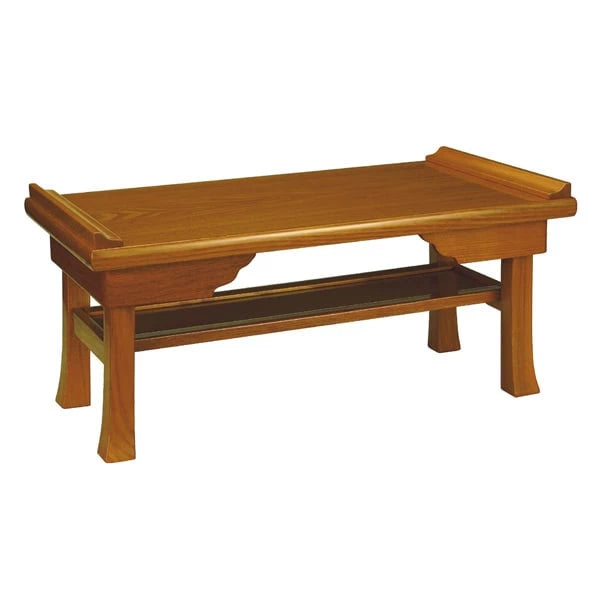 折たたみ式経机 若菜 ケヤキメイン画像01