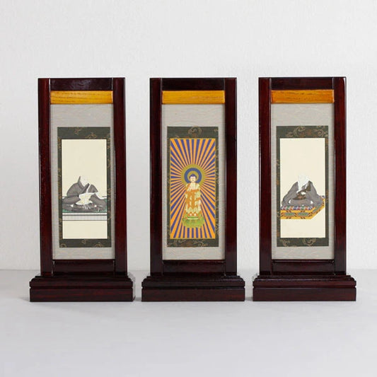 スタンド型掛け軸 「雅」 小サイズ 【各宗派対応】メイン画像01