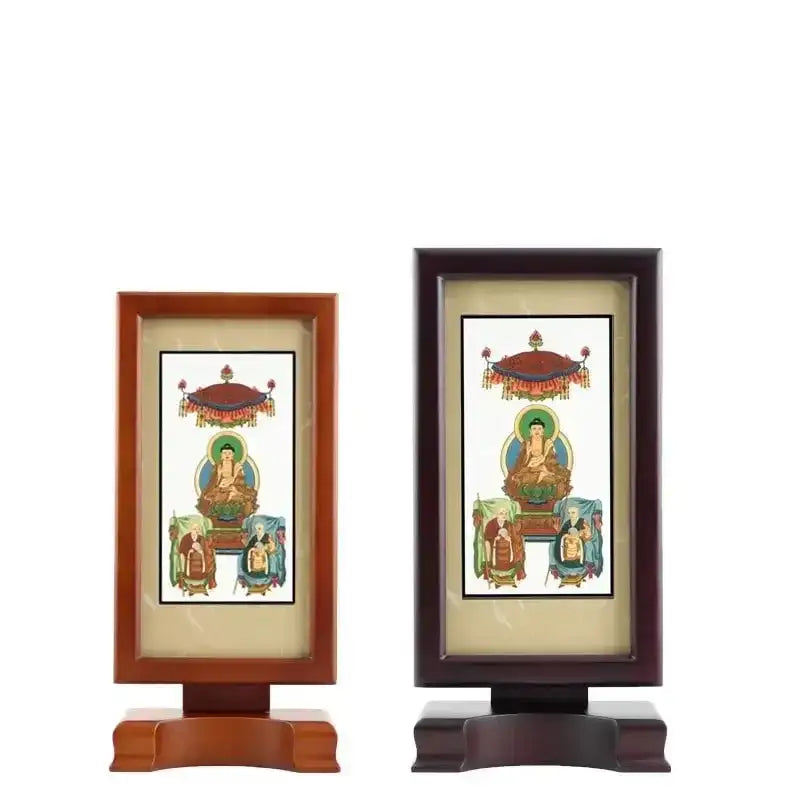 モダン スタンド掛け軸 曹洞宗 三尊仏メイン画像01