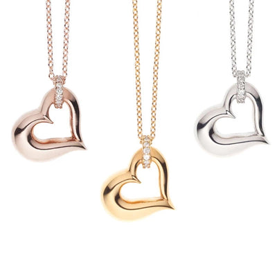 遺骨ペンダント オープンハートメイン画像01