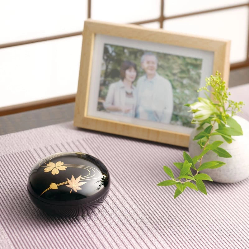 ミニ骨壺 蒔絵 あわせメイン画像01