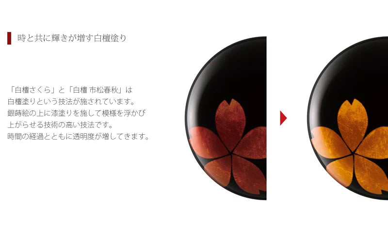 ミニ骨壺 蒔絵 あわせの商品画像4枚目