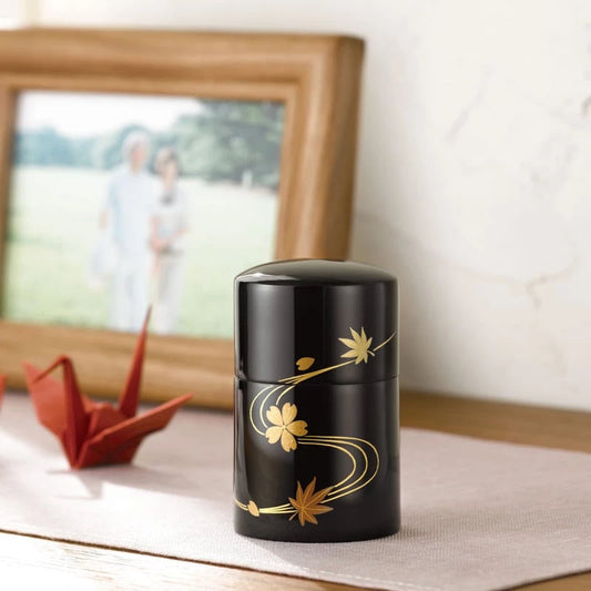 ミニ骨壺 蒔絵メイン画像01