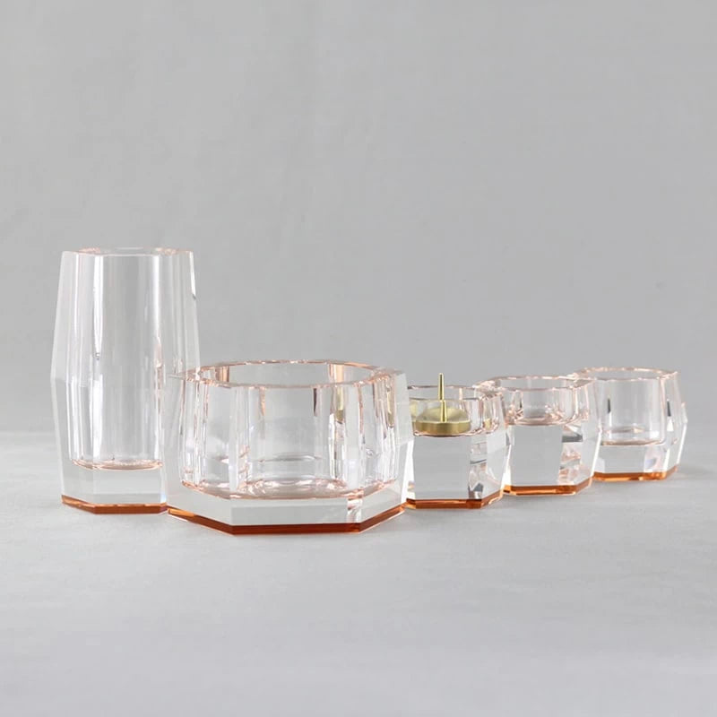 水晶仏具セット ベージュメイン画像01