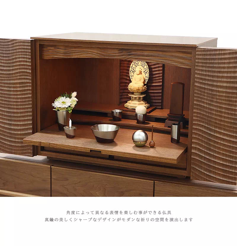 モダン仏具 ひとえ シャンパンの使用イメージ画像