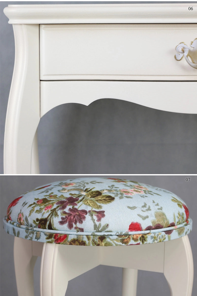 ヨーロッパ調仏壇 ボヌール ホワイト 脚付き＆椅子付きの商品画像12枚目